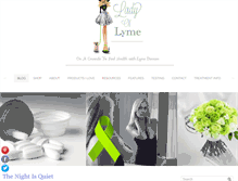Tablet Screenshot of ladyoflyme.com